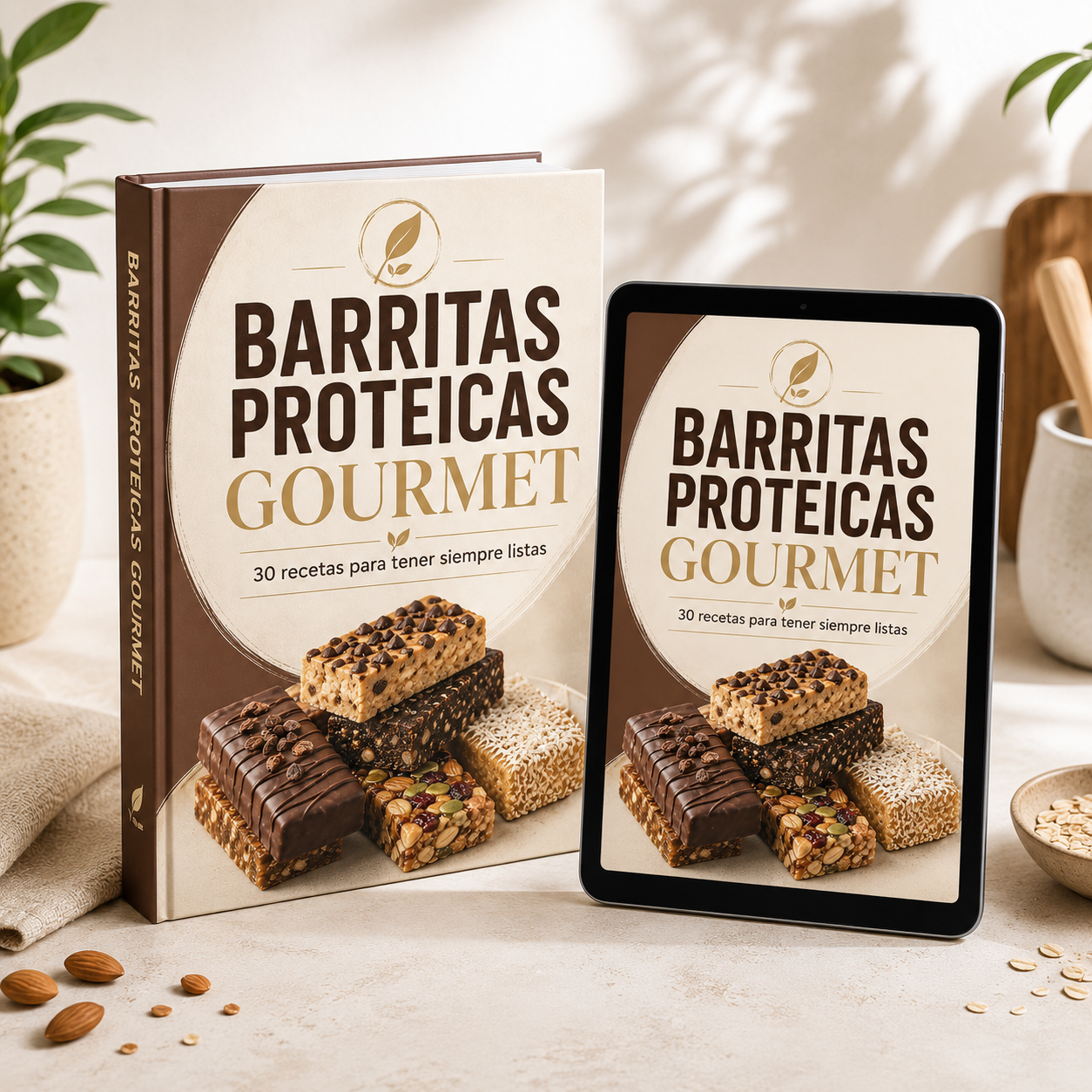 BARRITAS PROTEICAS GOURMET - 30 recetas para tener siempre listas